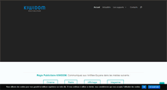 Desktop Screenshot of kiwidom.fr