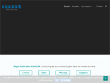 Tablet Screenshot of kiwidom.fr